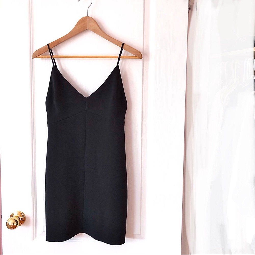 Aritzia Wilfred Fitted V-Neck Dress